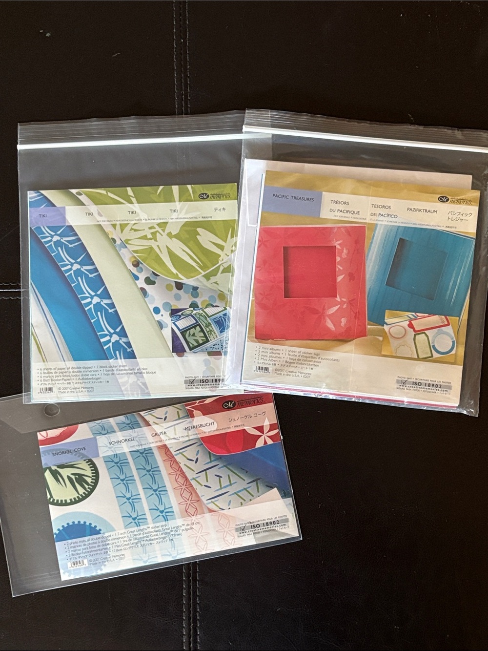 New! CM ‘Pacific Treasures’ Mini Albums + 2 Accent Kits